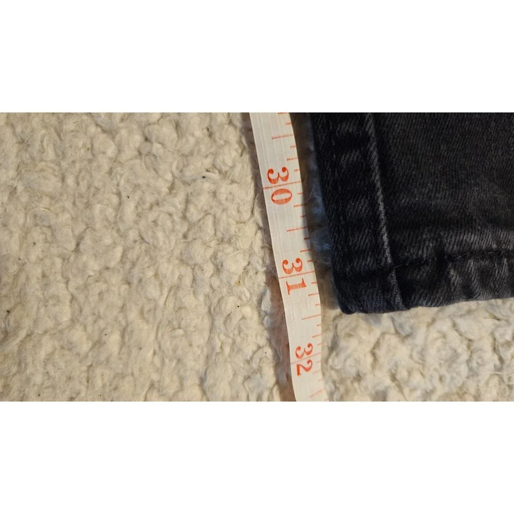 Levi's 33W 32L 511 Black Denim Slim Fit Straight Men's Jeans